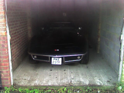 68 Corvette in a European Garage
